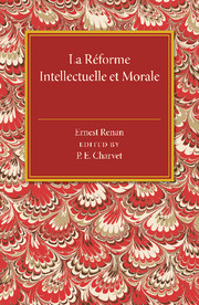 La reforme intellectuelle et morale