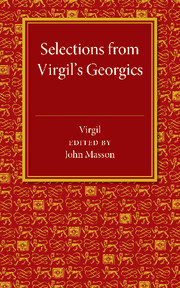 Selections from Virgil's Georgics