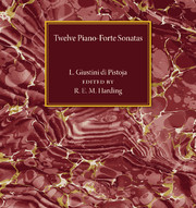 Twelve Piano-Forte Sonatas of L. Giustini di Pistoja