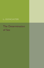 The Determination of Sex