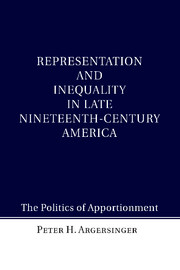 Representation and Inequality in Late Nineteenth-Century America
