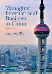 Managing International Business in China