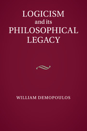 Logicism and its Philosophical Legacy