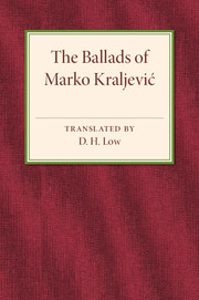 The Ballads of Marko Kraljevic