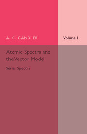 Atomic Spectra and the Vector Model