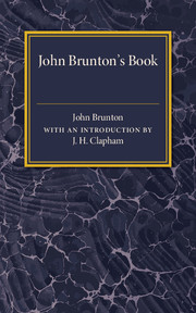 John Brunton's Book