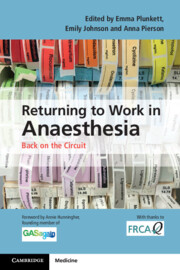 Returning to Work in Anaesthesia