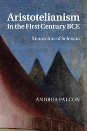 Aristotelianism in the First Century BCE