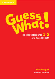 Guess What! Levels 1-2 Teacher's Resource and Tests CD-ROM British English
