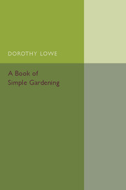 A Book of Simple Gardening