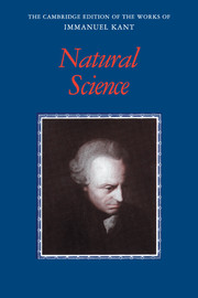Kant: Natural Science