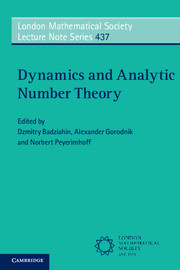 Dynamics and Analytic Number Theory