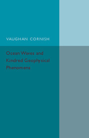 Ocean Waves and Kindred Geophysical Phenomena
