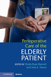 Perioperative care elderly patient | Anesthesia, intensive care, pain ...