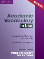 Picture of Academic Vocabulary in Use Edition with Answers