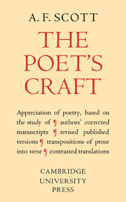 The Poet's Craft