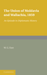 The Union of Moldavia and Wallachia, 1859