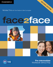 Picture of face2face Pre-intermediate Workbook without Key