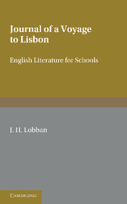 Fielding: 'Journal of a Voyage to Lisbon'