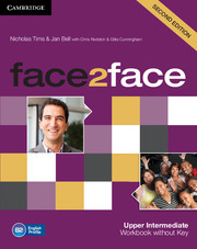 Picture of face2face Upper Intermediate Workbook without Key