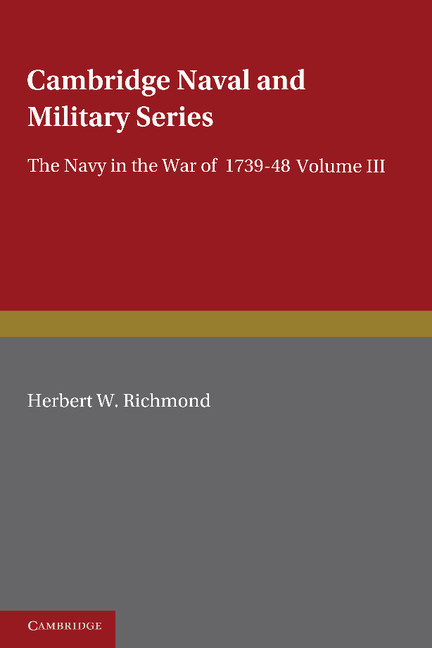 The Navy in the War of 1739–48