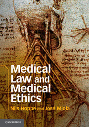 Medical Law And Medical Ethics Medico Legal Bioethics And Health Law Cambridge University Press