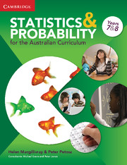 Picture of Statistics and Probability for the Australian Curriculum Year 7&8 (print and digital)