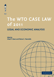 The WTO Case Law of 2011