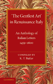 ‘The Gentlest Art' in Renaissance Italy