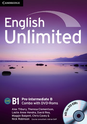 English Unlimited Pre-intermediate B Combo with DVD-ROMs (2)