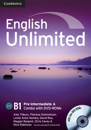 English Unlimited Pre-intermediate A Combo with DVD-ROMs (2)