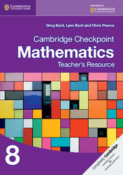 Cambridge Checkpoint Mathematics Teacher's Resource 8