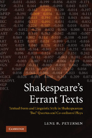 Shakespeare's Errant Texts