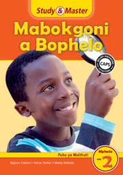 Study & Master Mabokgoni a Bophelo Puku ya Moithuti Mphato wa 2 Sepedi
