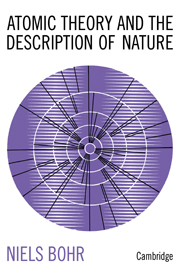 Atomic Theory and the Description of Nature