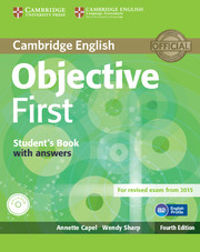 Picture of Objective First Student's Book with Answers with CD-ROM