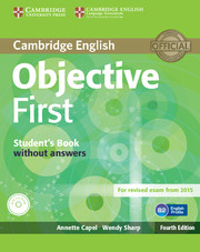 Picture of Objective First Student's Book without Answers with CD-ROM