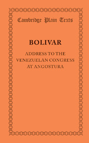 Address to the Venezuelan Congress at Angostura