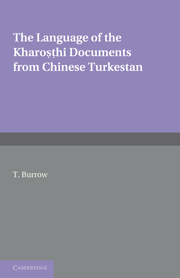 The Language of the Kharoṣṭhi Documents from Chinese Turkestan