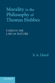 Morality in the Philosophy of Thomas Hobbes