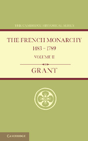 The French Monarchy 1483–1789