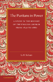 The Puritans in Power