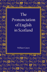 Pronunciation English Scotland Phonetics And Phonology Cambridge University Press