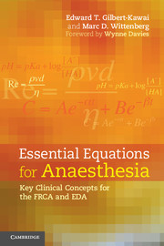 Essential Equations for Anaesthesia