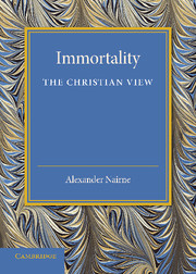 Immortality: The Christian View