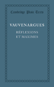 Reflexions et maximes