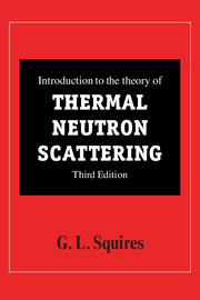 Introduction to the Theory of Thermal Neutron Scattering