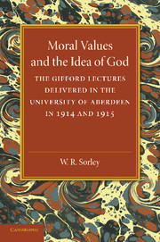 Moral Values and the Idea of God