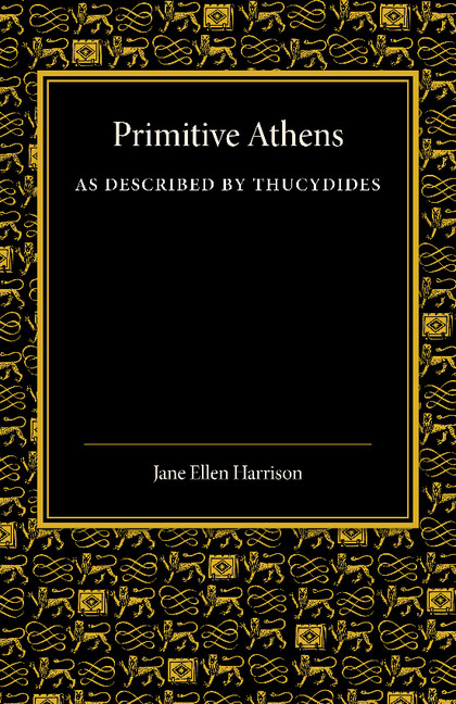 Primitive Athens as Described by Thucydides