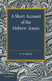 A Short Account of the Hebrew Tenses